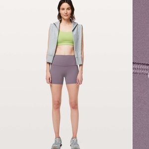 NWT Lululemon Align Shorts - Graphite Purple